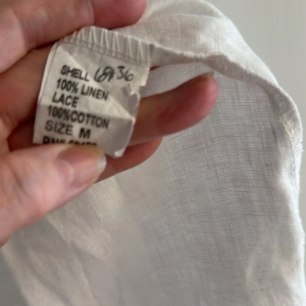 Carla Conti Made in Italy 100% linen top - Picture 5 of 7